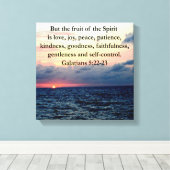 美しいガラテヤ人の精神の果実 キャンバスプリント (インサイチュ (ウッドフロア))