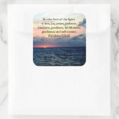 美しいガラテヤ人の精神の果実 スクエアシール (バッグ)