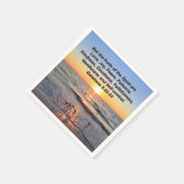 美しいガラテヤ5日の出 スタンダードカクテルナプキン (角)