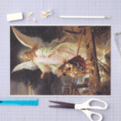 美しいガーディアンエンジェルデクページティッシュペーパー 薄葉紙 (クラフト)