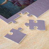 美しいガーディアンジェル絵画ズジグソーパズル ジグソーパズル (側面)