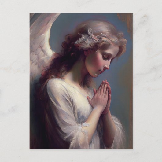 美しいガーデンフェアリーエンジェルポストカード ポストカード (正面)
