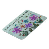 美しいガーデン先生磁石 マグネット (左側)