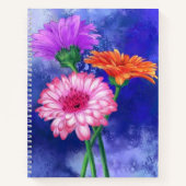 美しいガーベラスノートブック ノートブック (正面)