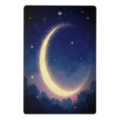 美しいガールオンムーンミニクリップボード ミニクリップボード (裏面)