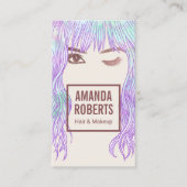 美しいガールメイクアップアーティスト&ヘアサロンロイヤリティ ロイヤリティカード (正面)