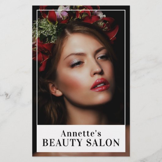 美しいガールモデル チラシ (正面)