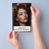 美しいガールモデル チラシ (ハンドル)