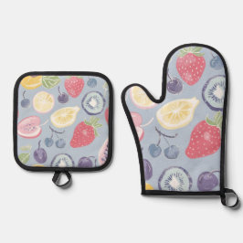 美しいキッチン料理 鍋つかみ&鍋敷きセット
