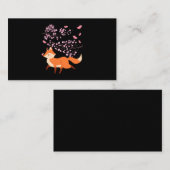 美しいキツネさくらんぼブロッサムジャパン 名刺 (正面/裏面)