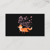 美しいキツネさくらんぼブロッサムジャパン 名刺 (正面)