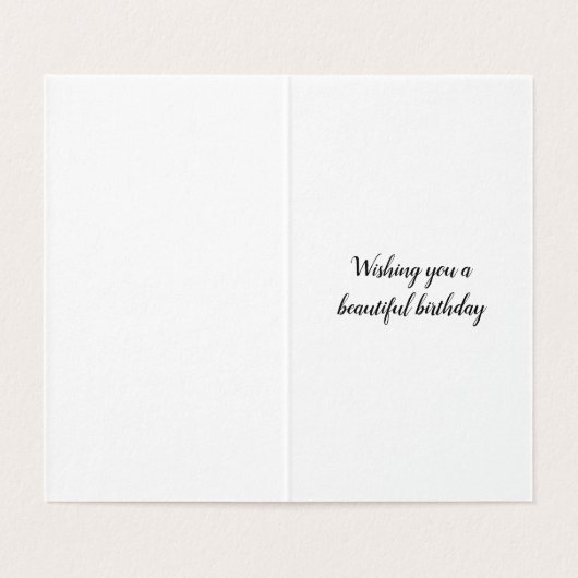 美しいキツネ誕生日 (内部フラット)