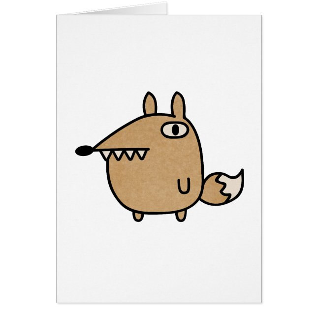 美しいキツネ (正面)