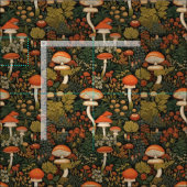 美しいキノコ ファブリック (タイル)