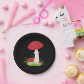 美しいキノコ ペーパープレート (パーティー)