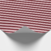 美しいキャビンクリスマス ラッピングペーパー (角)