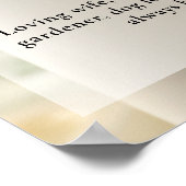 美しいキャンドル、ライフセレブレーション写真葬儀 ポスター (角)