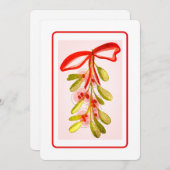 美しいキリストのひげ　デジタルペイント風 シーズンカード (正面/裏面)