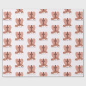 美しいキリスト教のイースタークロス ラッピングペーパー (フラット)