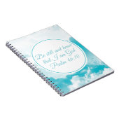 美しいキリスト教の聖句を今でも知っている ノートブック (右側)