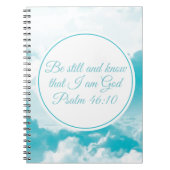 美しいキリスト教の聖句を今でも知っている ノートブック (正面)