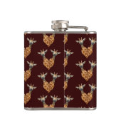 美しいキリンのハート フラスク (裏面)