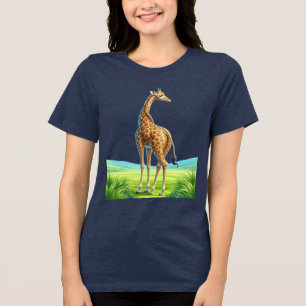 美しいキリン トライブレンドTシャツ