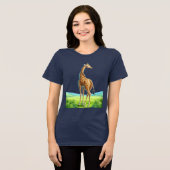 美しいキリン トライブレンドTシャツ (正面全面)