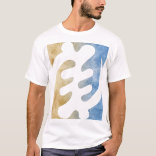 美しいギェニャメ水彩アフリカのシンボル Tシャツ