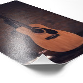 美しいギター フォトプリント            (角)