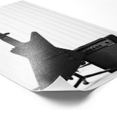 美しいギター フォトプリント            (角)