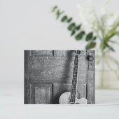 美しいギター ポストカード (スタンド正面)