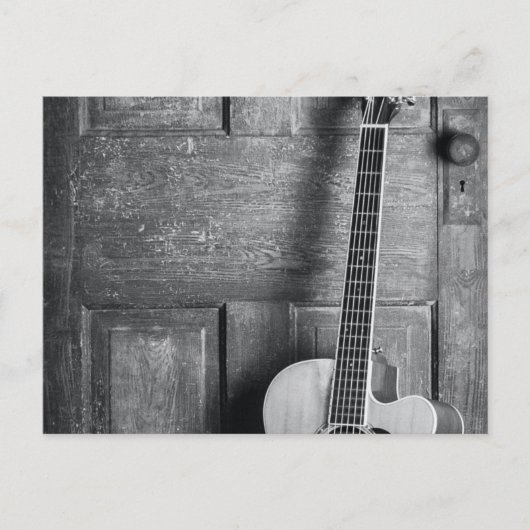 美しいギター ポストカード (正面)
