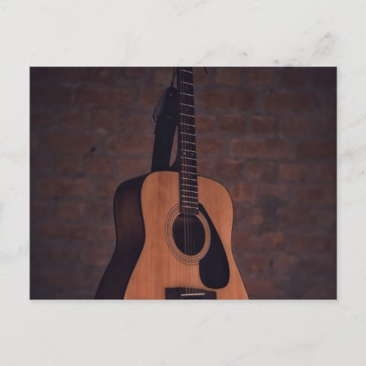 美しいギター ポストカード (正面)
