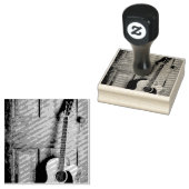 美しいギター ラバースタンプ (押印)