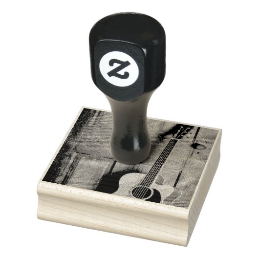 美しいギター ラバースタンプ (スタンプ)