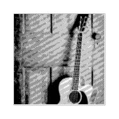 美しいギター ラバースタンプ (インプリント)