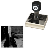 美しいギター ラバースタンプ (押印)