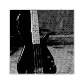 美しいギター ラバースタンプ (インプリント)