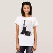 美しいギター Tシャツ (正面フル)