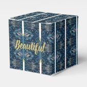 美しいギフトボックス - カスタマイズできます フェイバーボックス (正面サイド)