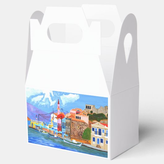 美しいギリシャのお願い箱 フェイバーボックス (オープン)