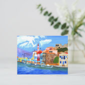 美しいギリシャのカード  ポストカード (スタンド正面)