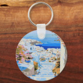 美しいギリシャのキーチェーン キーホルダー (正面)
