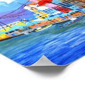 美しいギリシャのポスター ポスター (角)