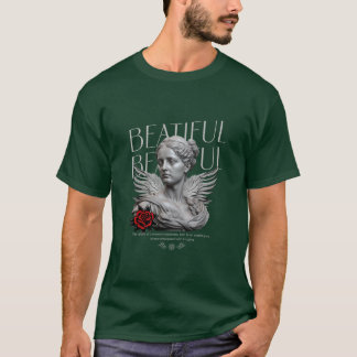 美しいギリシャの彫像 美学 ヴィンテージ グラフィック Tシャツ