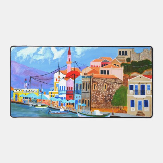 美しいギリシャ デスクマット (正面)