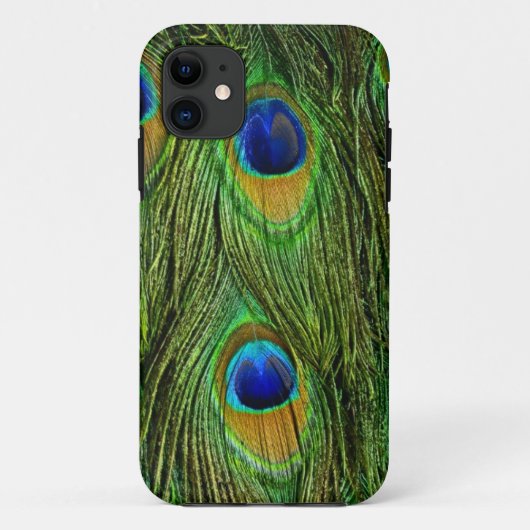 美しいクジャクの羽 Case-Mate iPhoneケース (裏面)