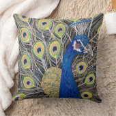 美しいクジャククッション クッション (ブランケット)