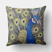 美しいクジャククッション クッション (裏面)